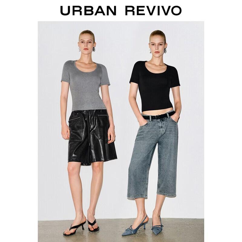 UR Women's Slim Fit Short Sleeve T-shirt