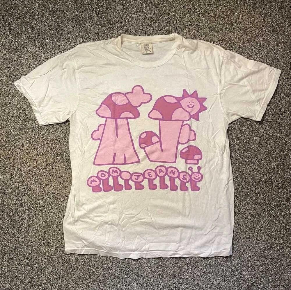 Neue Mom Jeans Band Schwer Baumwolle Kurzarm Weiß S bis 5XL Shirt SN377 Unisex T-Shirt