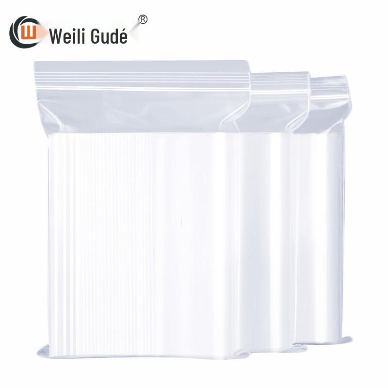 Thick Transparent Self-Sealing Storage Bags