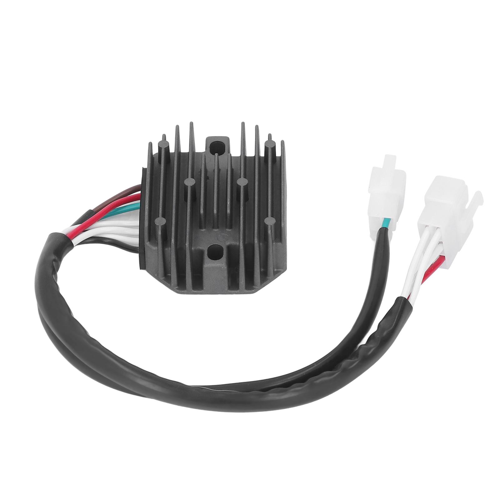 

12V Motorcycle Voltage Regulator Rectifier Anti Interference Replacement for TX500 TX650 1973‑1794
