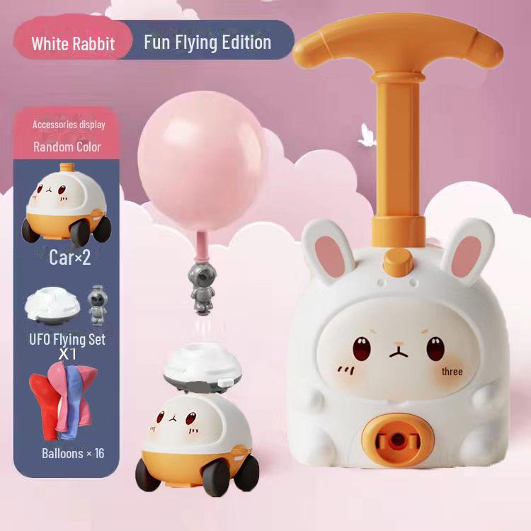 Flying Piggy Balloon Car - Air-Powered Scooter Toy for Kids