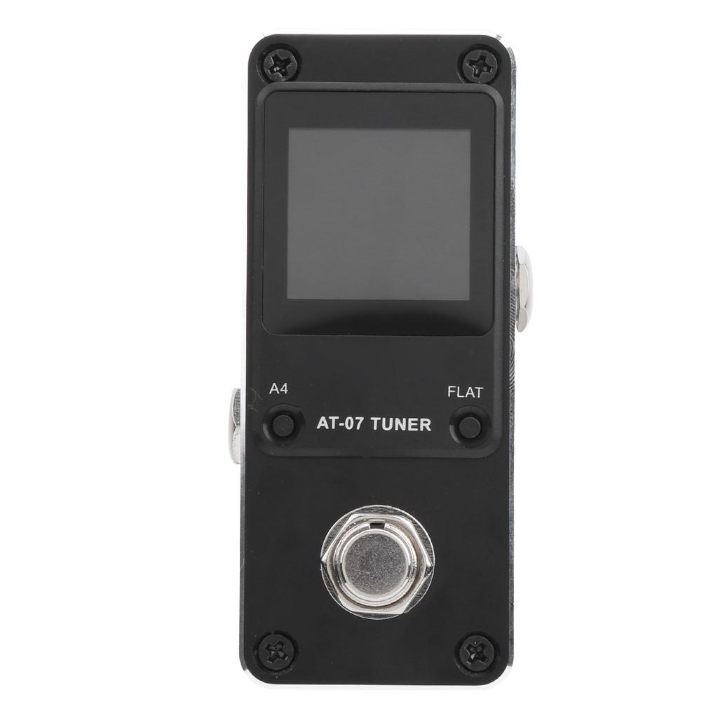 Aroma Pedal Afinador de Guitarra Elétrica Baixo 430?Chave True Bypass 450Hz Liga de Alumínio AT?07