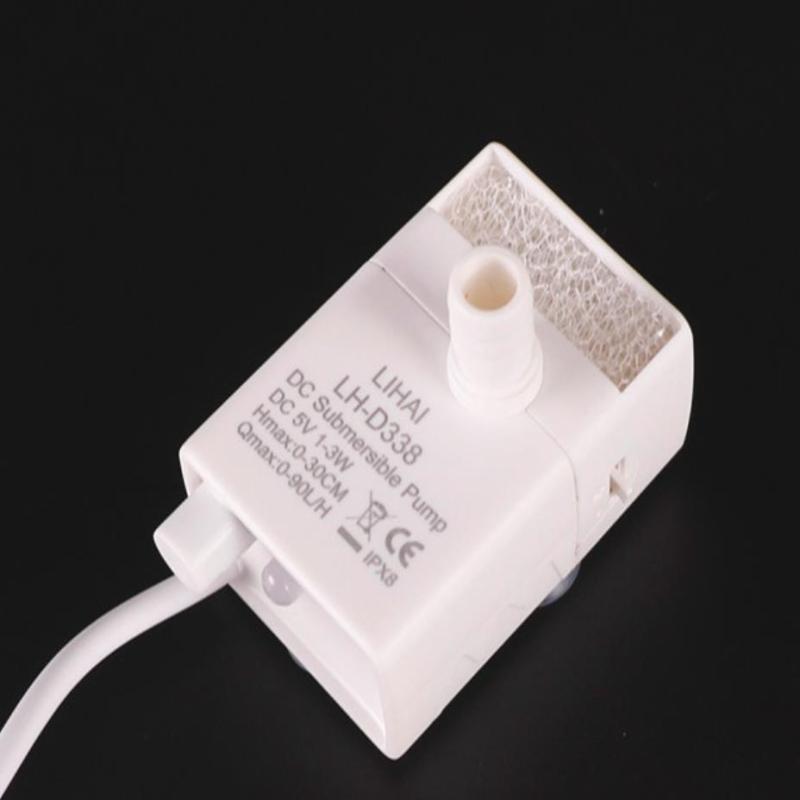 Water Pump Pet Cat Water Dispenser Anti Dry Burning Motor Cat Flower Water Dispenser Fish Tank Submersible Pump