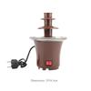 Mini Chocolate Fountain Creative Chocolate Melting with Heating Fondue Chocolate Waterfall Hotpot Machine for Household Party