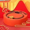 Fashion Hand Braided Dragon Lucky Bracelet Bangle Women Men Red Rope Best Friends Lovers' Gift Bracelet Size Adjustable