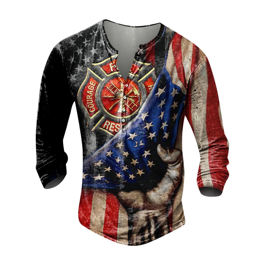 Herr Långärmad Grafisk Och Broderad Mode T-shirt Vår Och Långärmad Tryckt Pullover Sweatshirt