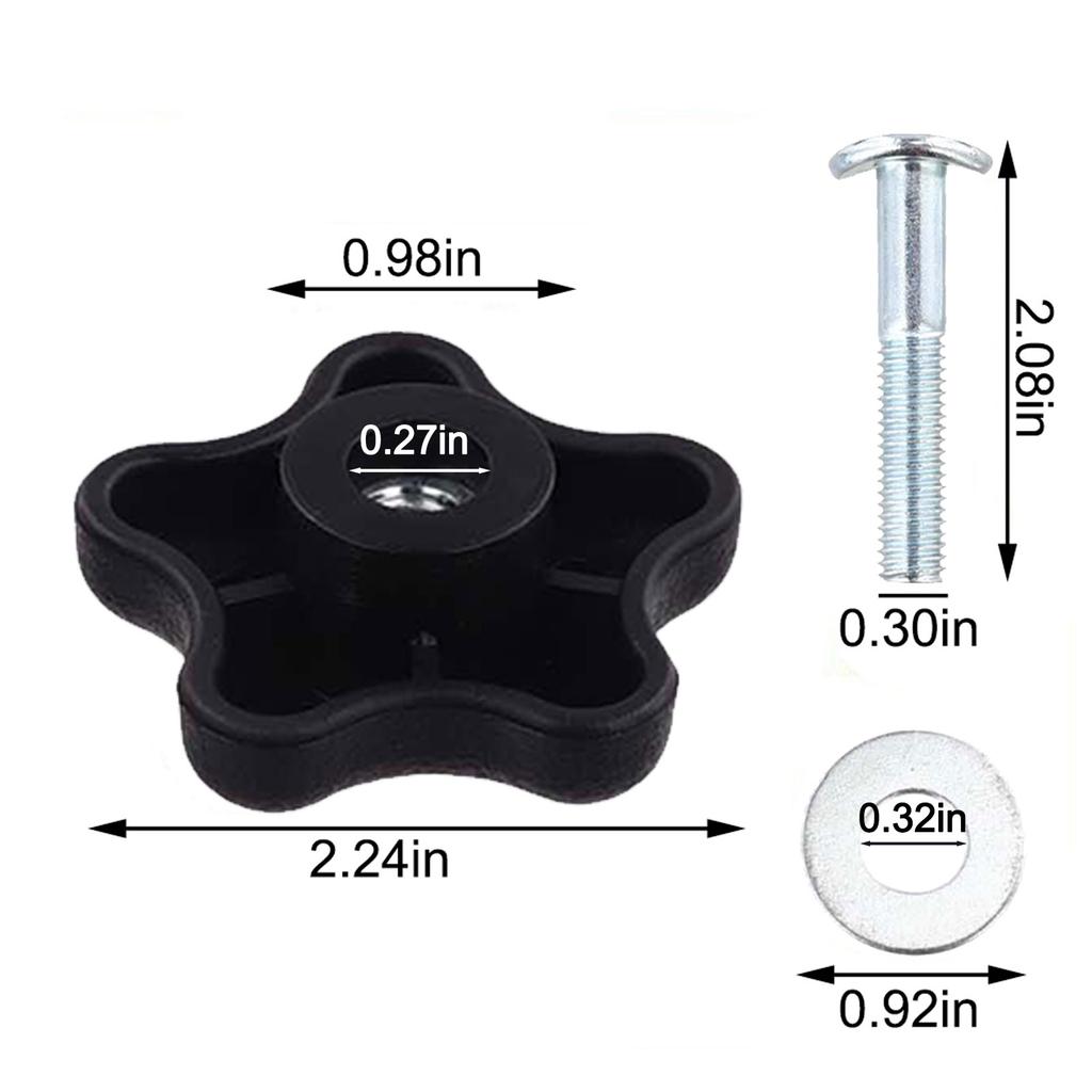 Easy Installation Handle Knob Improves Maneuverability Made From Robust Materials Compatible With Various Models