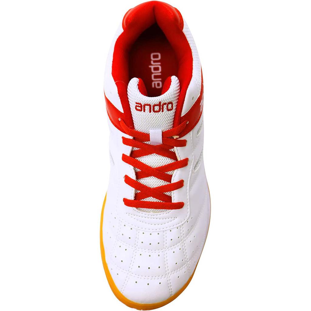 Table Tennis Shoes Shuffle Step White X Red Cm [Andro] White/Red 28.5