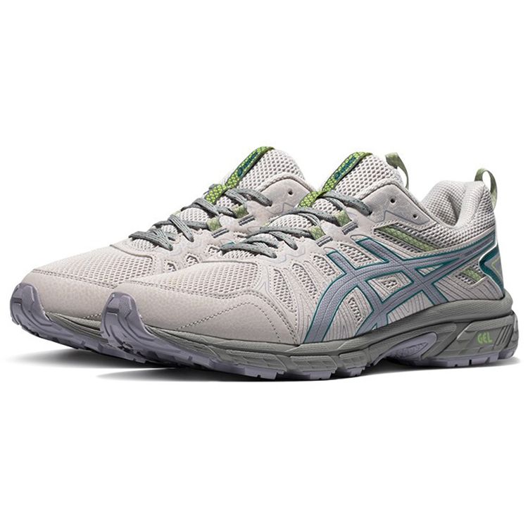 Asics Gel-Venture 7 Pantofi de alergare casual cu vârf jos, din material confortabil și versatil, pentru bărbați, sneaker gri albastru 1011A948-023