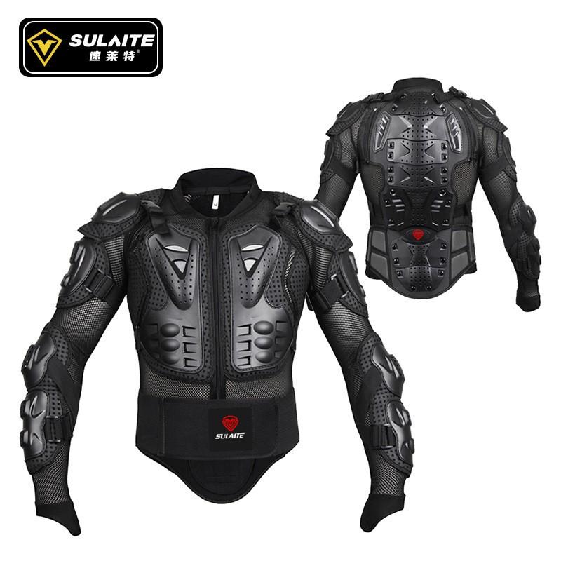 Giacca Corazza da Moto Set Ginocchiere Off-Road ATV Dirt Bike Protezione per Pendolarismo Urbano