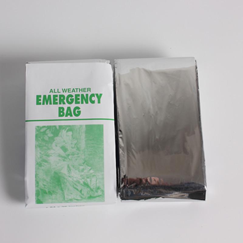 Portable Emergency Blanket Tent & Insulated Raincoat for Outdoor Cold Protection