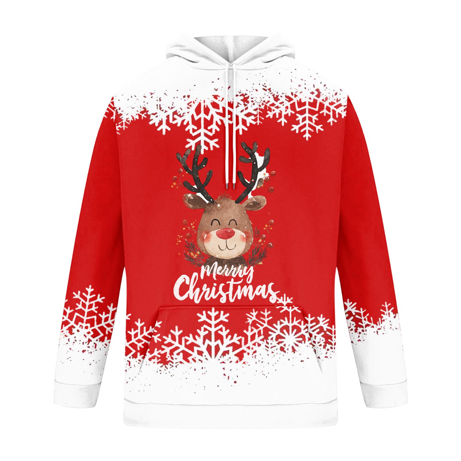 

Спортивний костюм з капюшоном Унісекс Одяг для бігу Пуловер з довгим рукавом Толстовка Світшот XL червоний