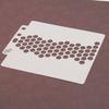 24TE Hexagon Painting Stencil Plastic Template DIY Embossing Stamping Album Cards