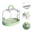 Travel Bird Cage Multipurpose Easy Carrying with Handle Visible Window Parrot