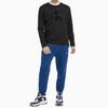 Calvin Klein Logo Cotton Crew Neck Long Sleeve T-Shirt Men Tops Black J319613-BEH