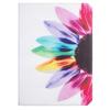 Applicable To iPad Air 13 Tablet Leather Case, Samsung Tab A9plus Cartoon Bear Butterfly Flower Painting Card