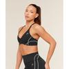 Gymshark Volt Light Support Sports Bra Black White B5c9u Bb3f