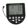 Rowing Machine Counter Monitor Easy to Use Replacement Professional Timer Meter for Time RPM Mileage