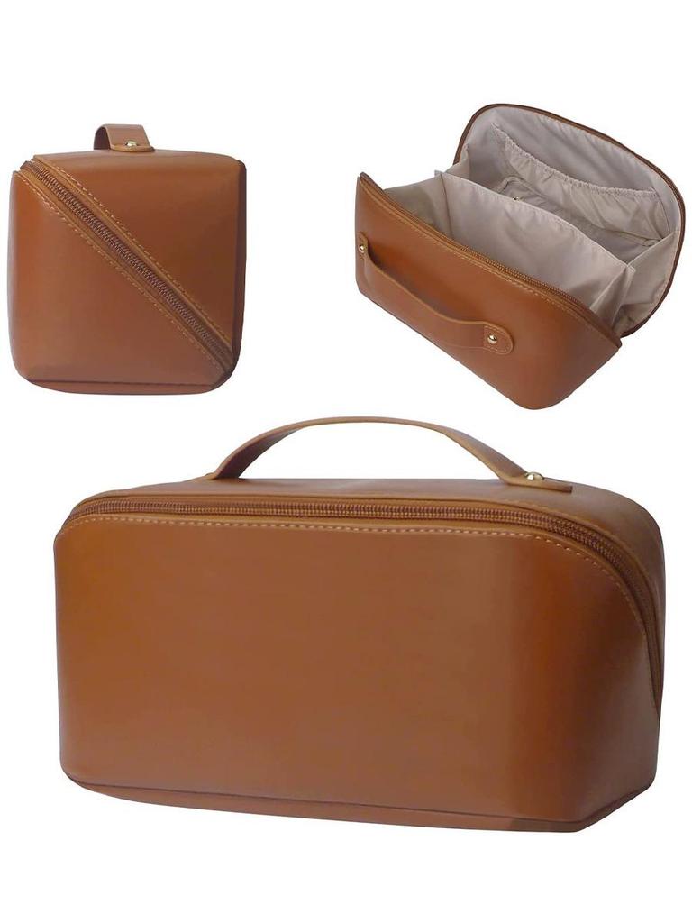 "Trendige tragbare Kosmetikkissen-Tasche mit großem Fassungsvermögen - Hochwertige, stilvolle Aufbewahrung"