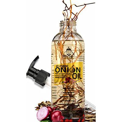 UrbanGabru Jadibuti Ayurvedic Onion Oil for Hair Fall Control, Dandruff Control and Healthy Hair (100 Ml) | All Hair Types