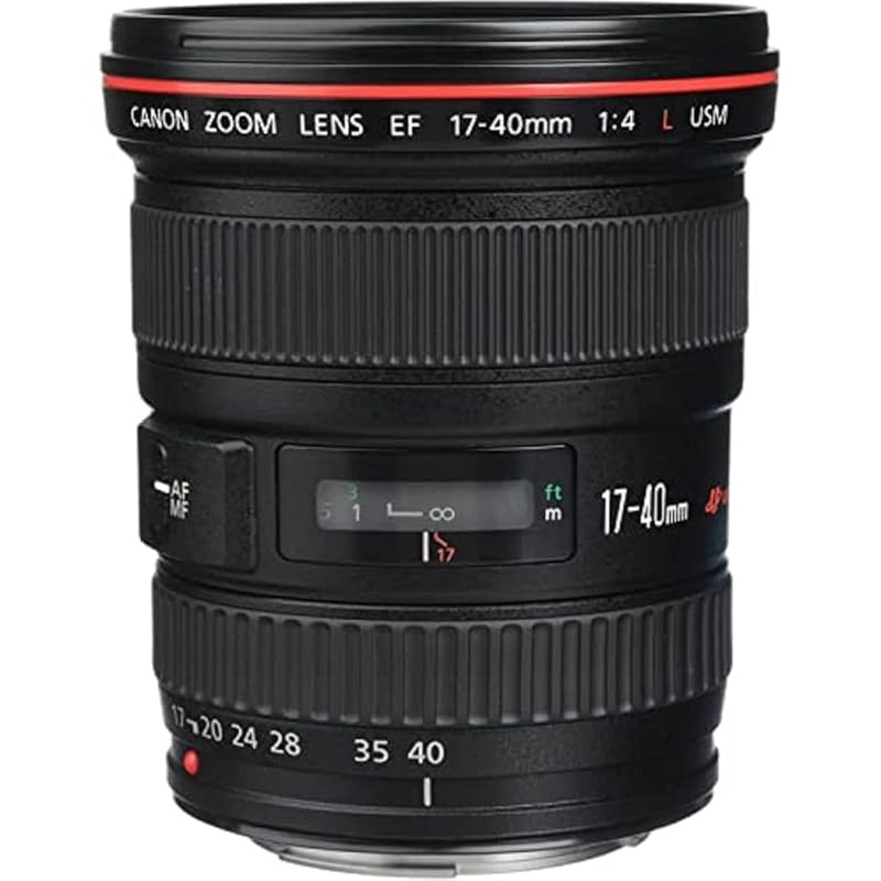 

Canon wide angle zoom lens EF17-40mm F4L USM Full size compatible