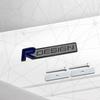 cpbkt6 3D Auto Metal R DESIGN Grille Badge Car Rear Trunk Emblem Sticker Decor For Volvo S60 V60 C30 XC90 XC60 XC40 V50 S90 V90 V70 S40