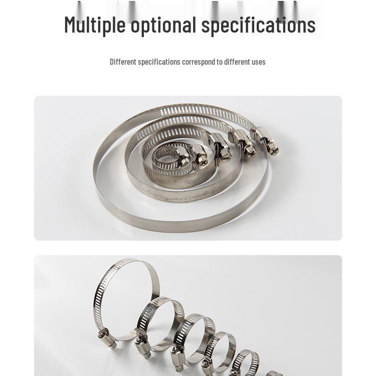 201 Edelstahl Schlauchschelle für Rohre