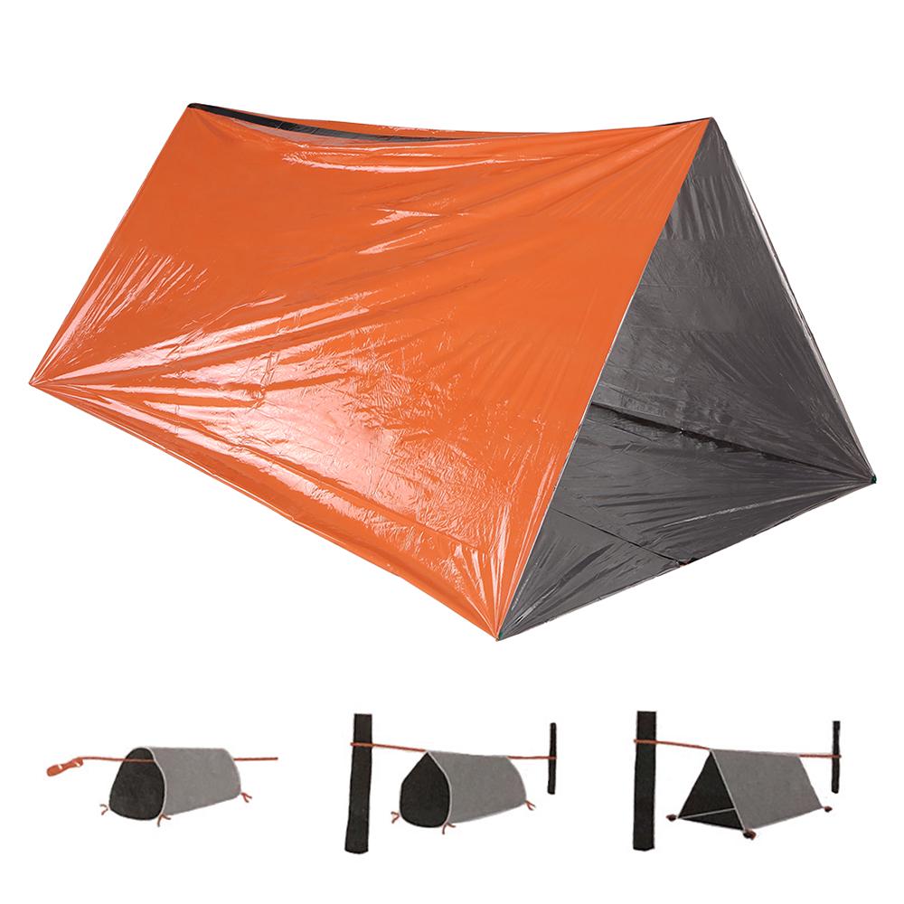 Emergency Tube Tent Survival Orange 
