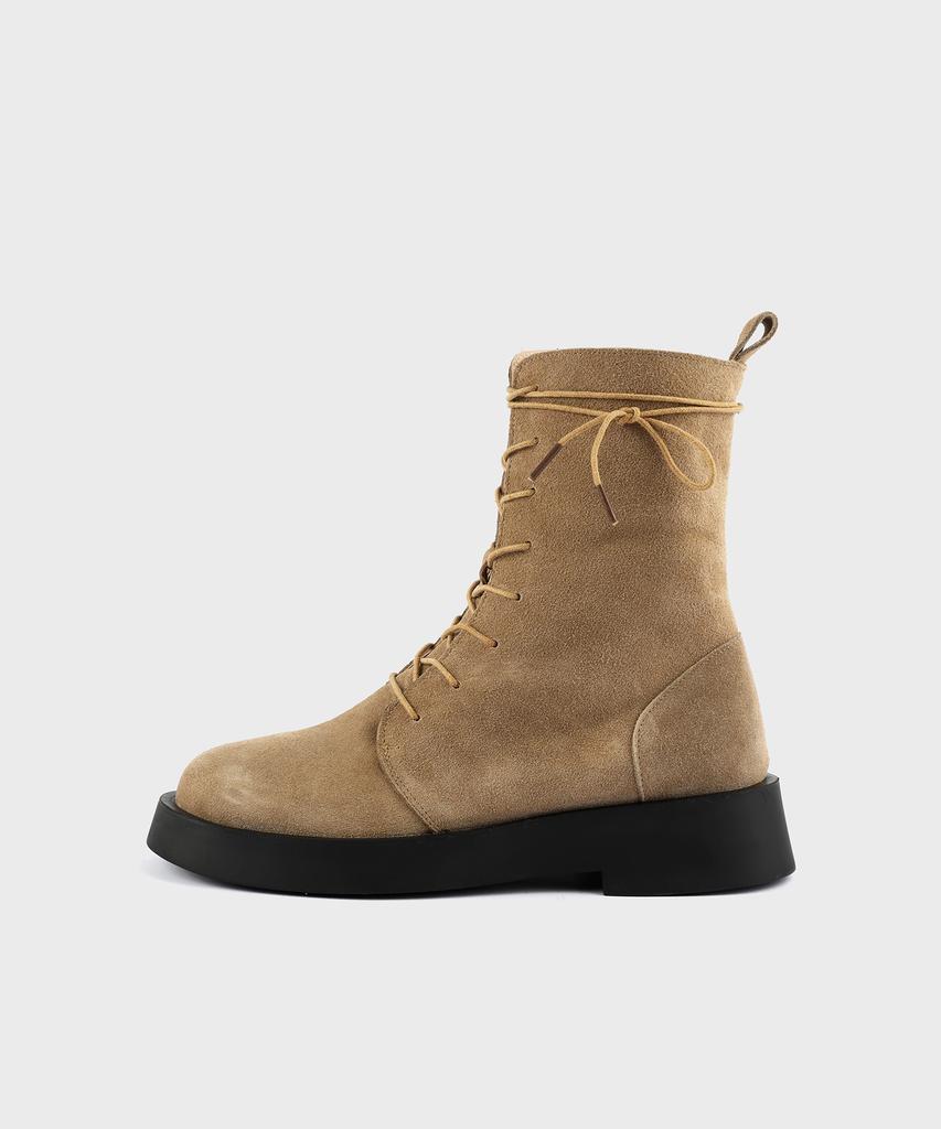 Moodnight Haley Lace-Up Platform Walker Ankle Boots - 3 Colors
