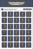 Triumph Model WW2 US Navy Officer Khaki Uniform Set of 50 Plastic Model Parts TRFP20008 1/200 (Ship)