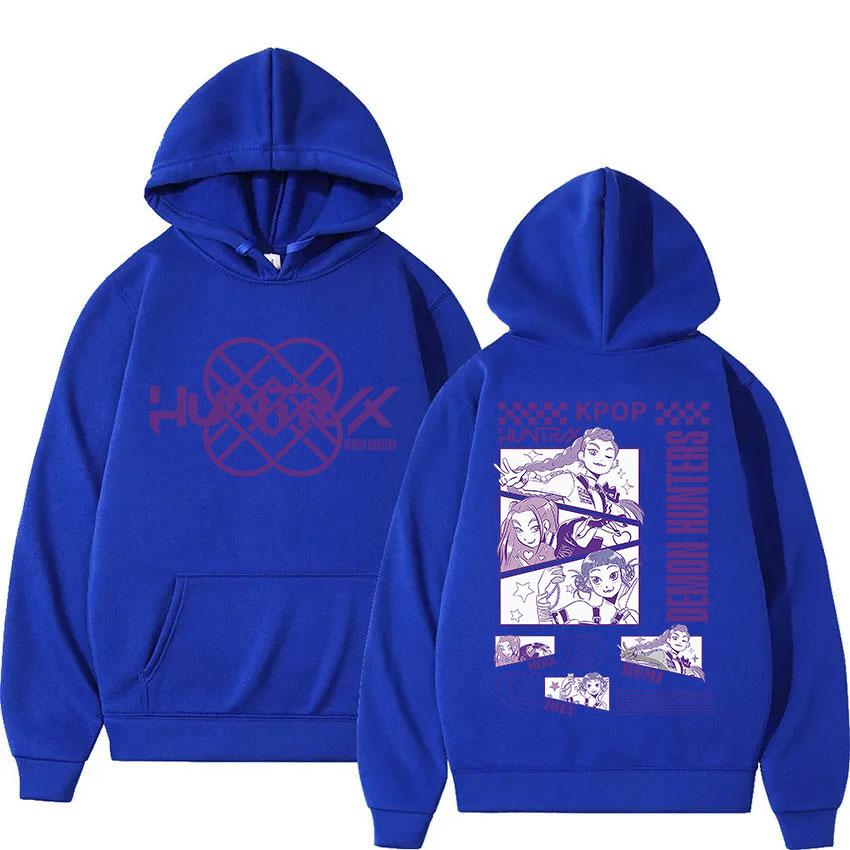 K-pop Devil May Cry movie graphic printed hoodies, men's and women's pullovers, street Harajuku tops and clothing