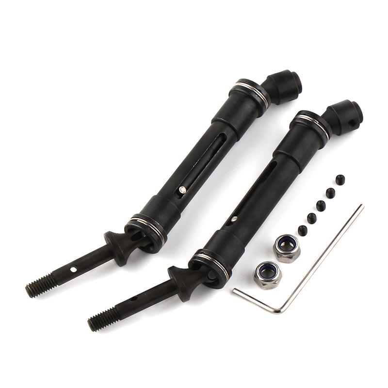 Steel CVD Front & Rear Drive Shaft Assembly Heavy Duty for 1/10 Traxxas Slash 4X4  Slash  Rustler VXL Stampede 4X4 VXL Car Parts