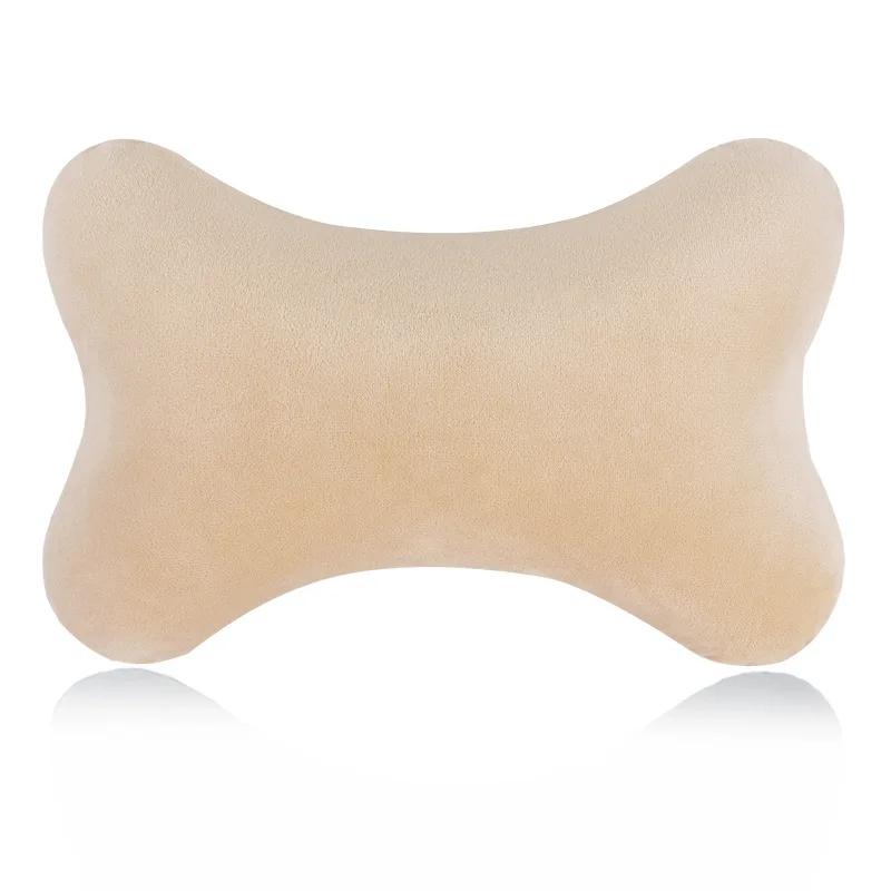 Car Neck Headrest Pillow High-resilience Memory Foam Seat Neck Pillow Breathable Velvet Head And Neck Support For Sleep Pillow