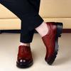 High Quality Cow Leather Platform High Heel Flat/7CM Height Increase Men Leather Shoe Oxford Dress Elevator Shoes Formal Wedding