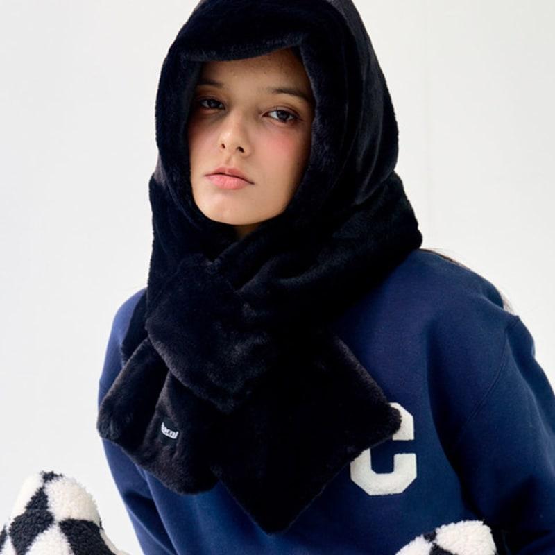 

macni БАЛАКЛАВА ИЗ МЕХА_ЧЕРНЫЙ BLACK_FREE