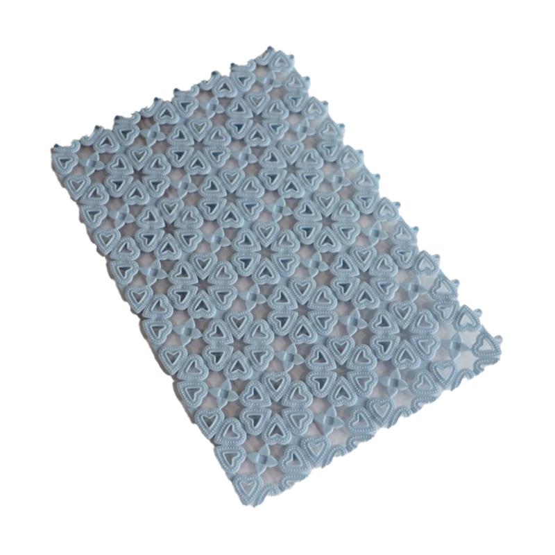 Badematten für den Haushalt, wasserdicht, rutschfest, mehrzweckig, schneidbar, hohl, Duschmatte für Küche und Bad