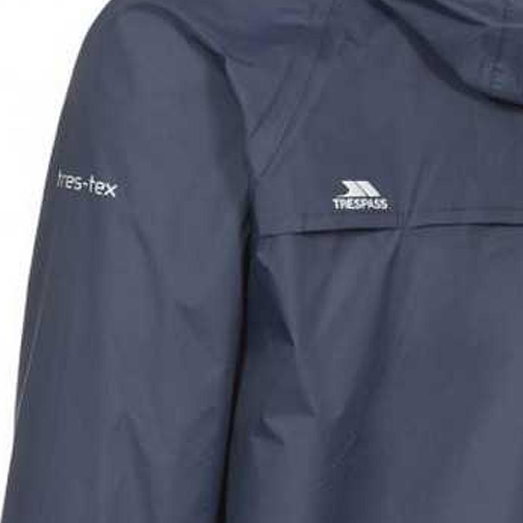 TRESPASS Unisex Adult Qikpac Waterproof Jacket