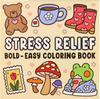 Children's Cartoon Coloring Book: Cute, Comfortable, Warm, Stress Relief, Simple Graffiti Drawing for Kids