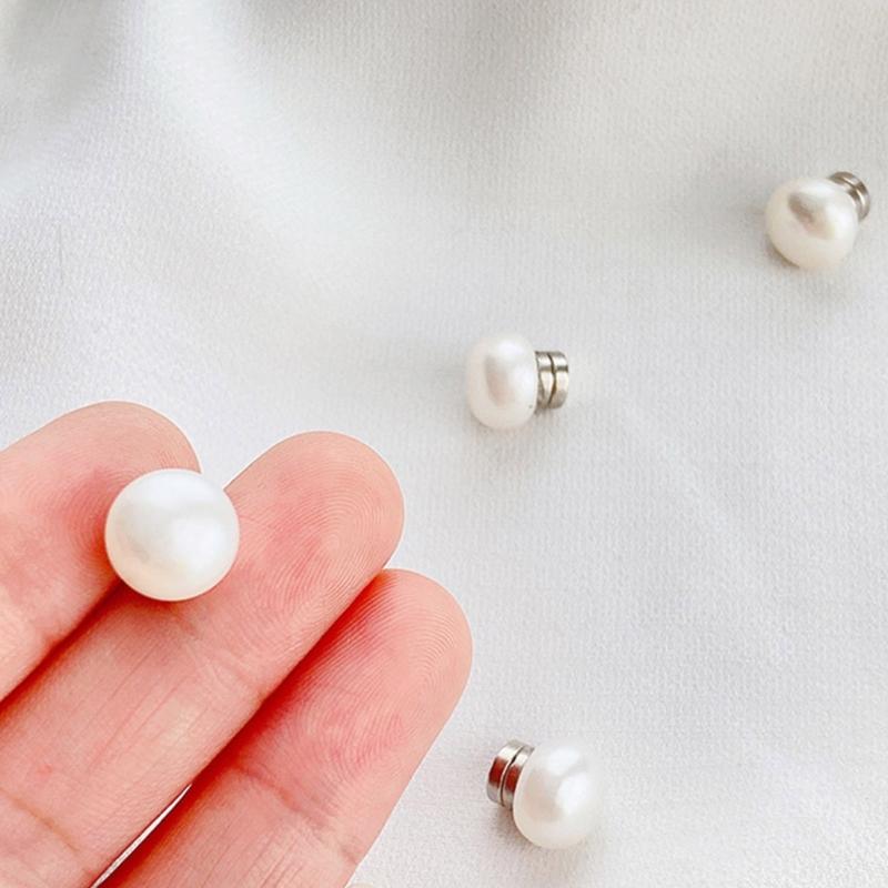 Fashion Magnetic Pearls Earrings Not Pierced Ear Cuff Women Ear Jewelry Perfect for Sensitive Ears and Fashion Event