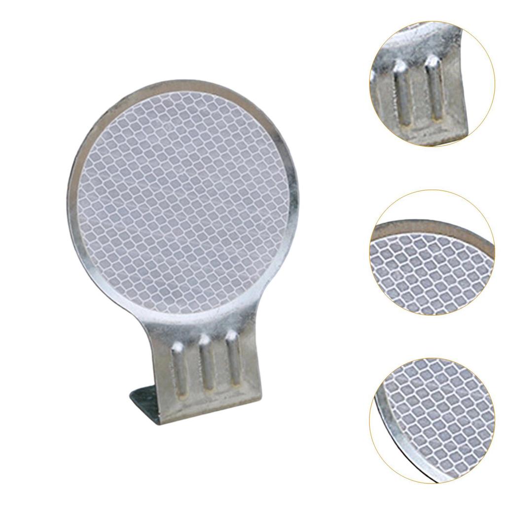 Driveway Marker Reflective Sign Road Pavement Marker Safety Sign Road Marker for Sidewalks Emergency Outdoor Parking Lot Parking