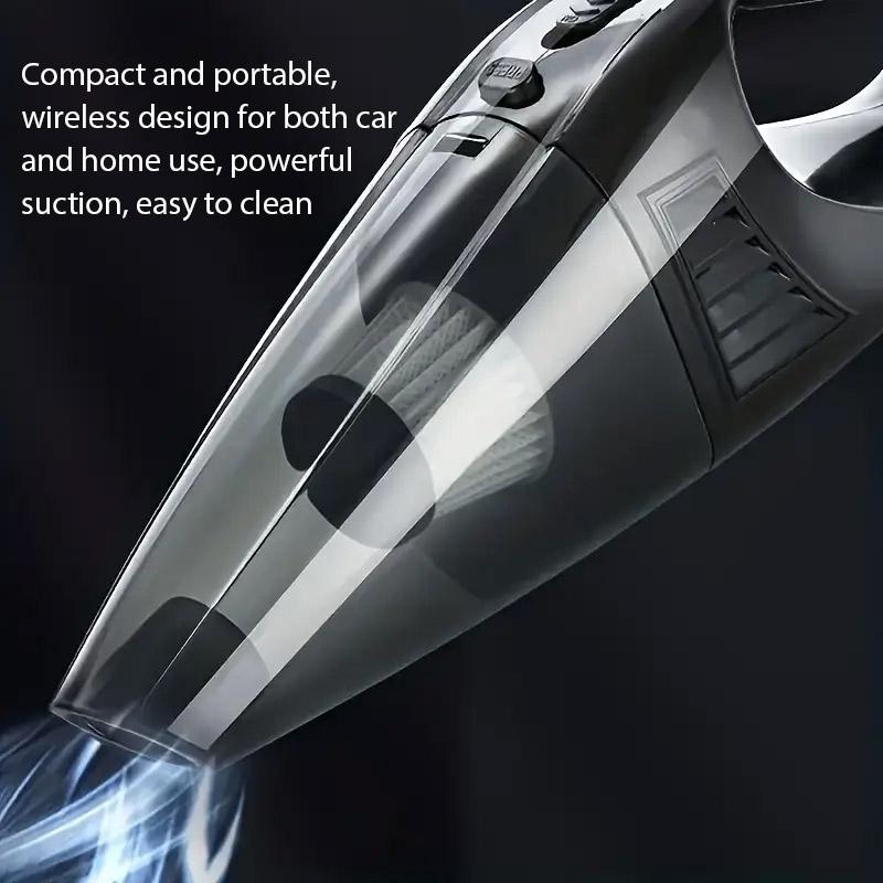 

Clean Any Mess, Anywhere. Portable Vacuum for Car Seats, Home Sofa & Tight Spaces. The Ultimate Quick-Clean Tool. чёрный