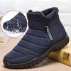 Platform Male Winter Shoes Waterproof Men's Snow Boots Anti Slip Sale High Quality Fur Offer New In Original Deals Thick Plush