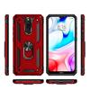 Armored Case for Xiaomi Redmi 8 / 8A, Nox Case Ring, Red