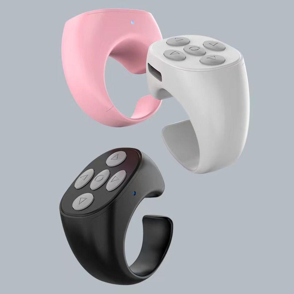 Finger Scroller Bluetooth Remote Ring Wireless Remote Page Turner for Mobile Phone