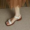 Flat-soled Sandals Women's 2025 Summer New Korean Version Versatile and Comfortable Outer Wear Simple Cool Super Fairy Princess Style Sandals
