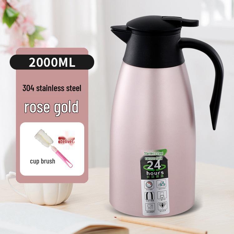 304 Stainless Steel Insulated Kettle for Commercial Use in Hotels, Restaurants, and Teahouses