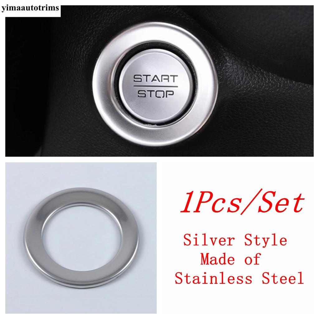 Interior Accessories For Haval Jolion - 2024 Car Ignition Device One-click Start Stop Button Decor Ring Cover Trim Stickers