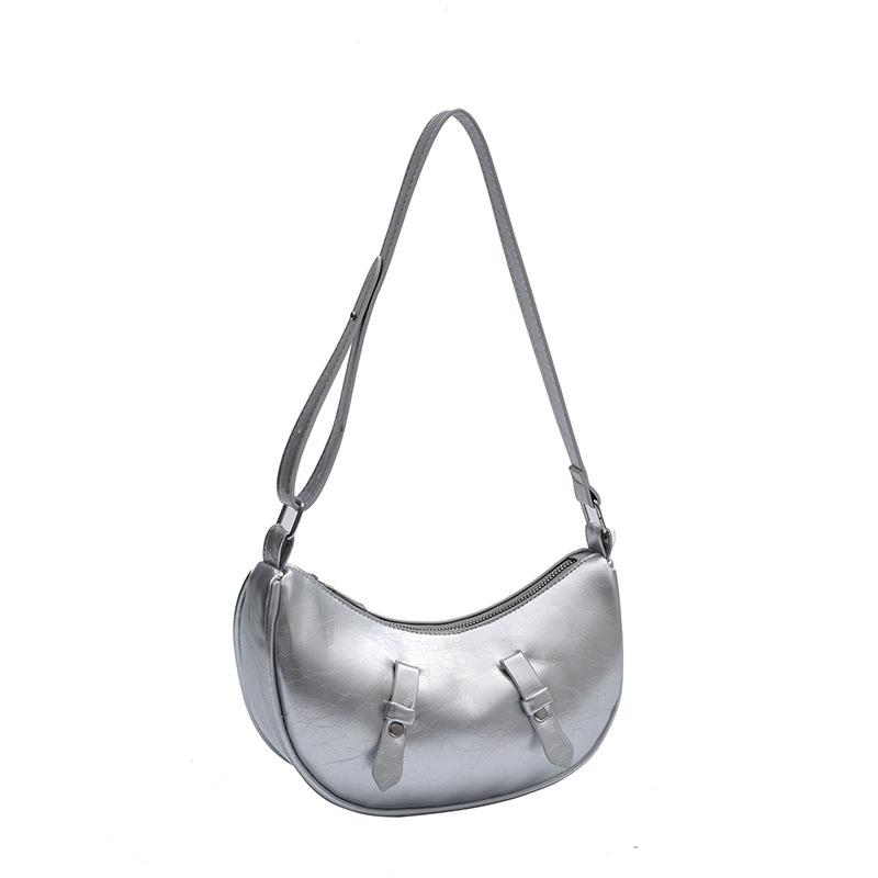 

Уникальная сумка через плечо для женщин, сумка из искусственной кожи, универсальные сумки через плечо, популярные, текстурированные, однотонные, повседневные и элегантные