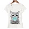 Colorful Baby Rabbit With Flower Crown Prints T Shirt Summer Fashion Women S Short Sleeve Cute