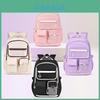 Mochila Escolar Infantil de Tela Oxford Para Niñas Con Diseño Transpirable y Ligero